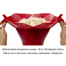 Load image into Gallery viewer, Silicone Popcorn popper, Foldable Microwave - midtownperfection
