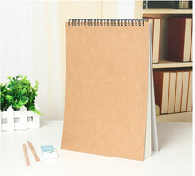 Load image into Gallery viewer, kraft paper sketch book professional art - midtownperfection
