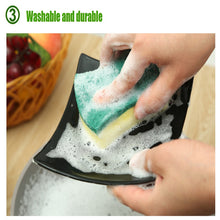 Load image into Gallery viewer, 5pcs Magic Dish Sponge Kitchen - midtownperfection
