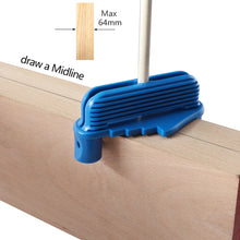 Load image into Gallery viewer, Center Finder Line Scriber For Woodworking Tools - midtownperfection
