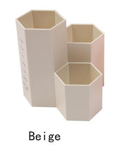 Load image into Gallery viewer, Cosmetics Makeup Brushes Plastic Storage Box - midtownperfection
