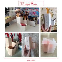 Load image into Gallery viewer, Cosmetics Makeup Brushes Plastic Storage Box - midtownperfection
