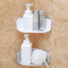 Load image into Gallery viewer, Shower Triangle Hole-free Corner Storage Shelf - midtownperfection
