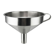 Load image into Gallery viewer, Stainless Steel Kitchen Funnel With Removable Strainer Filter - midtownperfection
