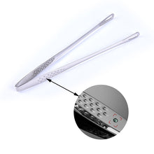 Load image into Gallery viewer, 1pcs Stainless Steel Food Tongs - midtownperfection
