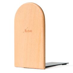 Solid beech wood book end - midtownperfection