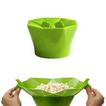 Load image into Gallery viewer, Silicone Popcorn popper, Foldable Microwave - midtownperfection
