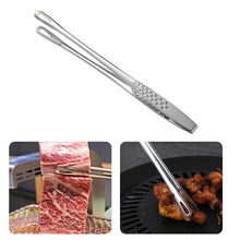 Load image into Gallery viewer, 1pcs Stainless Steel Food Tongs - midtownperfection
