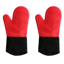 Load image into Gallery viewer, Oven Mitt Non-Slip Silicone Waterproof Heat Resistant Kitchen Gloves - midtownperfection
