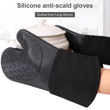 Load image into Gallery viewer, Oven Mitt Non-Slip Silicone Waterproof Heat Resistant Kitchen Gloves - midtownperfection
