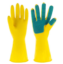 Load image into Gallery viewer, 2PCS Gloves Magic Silicone Dish Washing Gloves - midtownperfection
