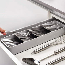 Load image into Gallery viewer, Kitchen Drawer Organizer Tray for silverware - midtownperfection
