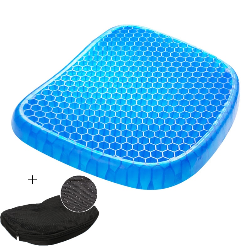 Gel Seat Cushion Double Layer Non-slip Breathable Honeycomb - midtownperfection