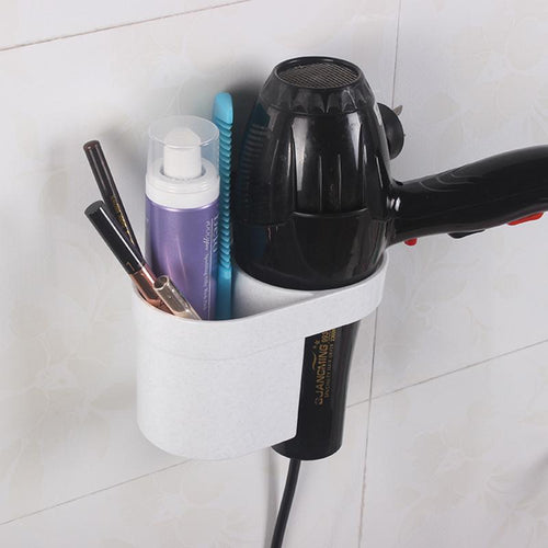 Waterproof Hair Dryer Holder Wall Mounted - midtownperfection