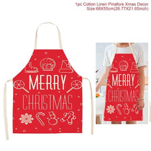 Load image into Gallery viewer, Merry Christmas Apron Santa Claus - midtownperfection
