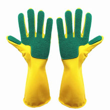 Load image into Gallery viewer, 2PCS Gloves Magic Silicone Dish Washing Gloves - midtownperfection
