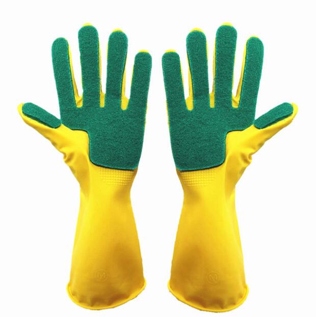 2PCS Gloves Magic Silicone Dish Washing Gloves - midtownperfection