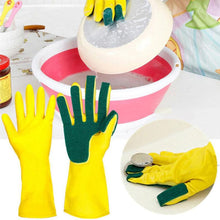 Load image into Gallery viewer, 2PCS Gloves Magic Silicone Dish Washing Gloves - midtownperfection
