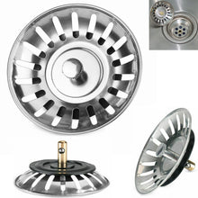 Load image into Gallery viewer, New Kitchen Sink Strainer Stopper Stainless Steel - midtownperfection
