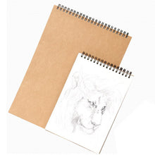 Load image into Gallery viewer, kraft paper sketch book professional art - midtownperfection
