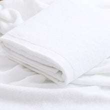 Load image into Gallery viewer, Large Hotel White Cotton Bath Towel for Adults - midtownperfection
