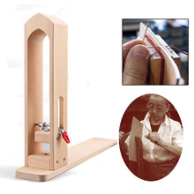 Load image into Gallery viewer, Wood Sewing Tools Leather Craft Retaining Clip DIY Hand Tool Set Table Desktop Stitching Lacing for Pony Horse Clamp Tools - midtownperfection
