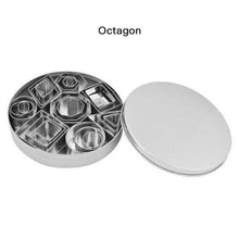 Load image into Gallery viewer, 24pcs/set Stainless Steel Cookie Biscuit DIY Mold Star Heart Round Flower Shape Cutter Baking Mould Tools Kitchen Accessories - midtownperfection
