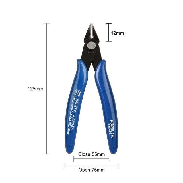 5/10Pcs Dropship Pliers Multi Functional Electrical Wire Cable Cutters Cutting Side Snips Flush Stainless Steel Nipper Hand Tool - midtownperfection