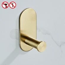 Load image into Gallery viewer, ELLEN Bathroom Hardware Set Brushed Gold Robe Hook Towel Bar Toilet Paper Holder Bath Bathroom Accessories EL1001G - midtownperfection
