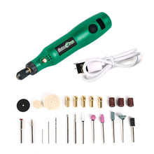 Load image into Gallery viewer, Mini Wireless Drill Electric Carving Pen Variable Speed USB Cordless - midtownperfection
