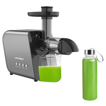 Load image into Gallery viewer, LUFVEBUT Masticating Juicer, Slow Juicer Extractor  Anti-drip Mouth, Quiet Motor, Ideal for Nutrient Fruit and Vegetable Juice - midtownperfection
