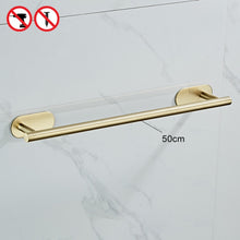 Load image into Gallery viewer, ELLEN Bathroom Hardware Set Brushed Gold Robe Hook Towel Bar Toilet Paper Holder Bath Bathroom Accessories EL1001G - midtownperfection
