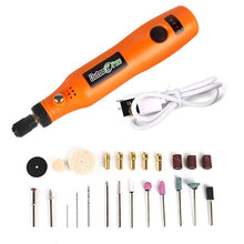 Load image into Gallery viewer, Mini Wireless Drill Electric Carving Pen Variable Speed USB Cordless - midtownperfection
