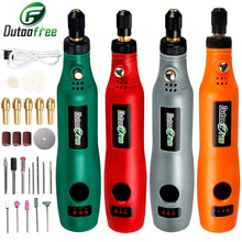 Load image into Gallery viewer, Mini Wireless Drill Electric Carving Pen Variable Speed USB Cordless - midtownperfection
