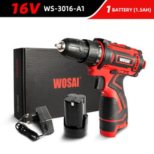 Load image into Gallery viewer, 12V 16V 20V Cordless Drill Electric Screwdriver Mini Wireless Power Driver - midtownperfection
