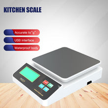 Load image into Gallery viewer, Led Display 5kg/1g Multi-function Digital Food Kitchen Scale Weighing Food Scale Cooking Tools Balance Seafood Coffee Scales - midtownperfection
