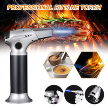 Load image into Gallery viewer, 2021 Metal Flame Lighter Blow Torch Cooking Auto Ignition Heating Welding Gas Burner Outdoor Picnic BBQ Kitchen Torch Lighter - midtownperfection
