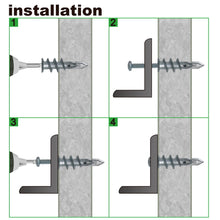 Load image into Gallery viewer, Plasterboard Anchor Zinc Alloy Drywall Hollow-wall Self-drilling Wall Anchors E8/13*41mm #8*1-1/4 Tapping Screw - midtownperfection
