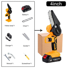 Load image into Gallery viewer, 1200W 4in/6in Electric Saw Portable Mini Saw Cordless Pruning Saw  Used For Garden Trimming With Battery - midtownperfection
