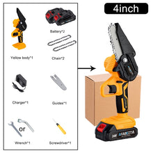 Load image into Gallery viewer, 1200W 4in/6in Electric Saw Portable Mini Saw Cordless Pruning Saw  Used For Garden Trimming With Battery - midtownperfection
