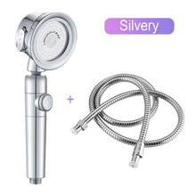 Load image into Gallery viewer, Pressurized Shower Head High Pressure Water Saving Perforated Free Bracket Hose Adjustable Bathroom Accessories Shower Set - midtownperfection
