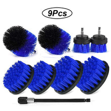 Load image into Gallery viewer, UNTIOR Drill Brush Attachment Set Power Scrubber Tools Car Polisher Bathroom Cleaning Kit Kitchen Cleaning Brush Accessories - midtownperfection
