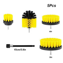 Load image into Gallery viewer, UNTIOR Drill Brush Attachment Set Power Scrubber Tools Car Polisher Bathroom Cleaning Kit Kitchen Cleaning Brush Accessories - midtownperfection
