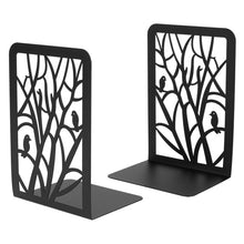 Load image into Gallery viewer, Book Ends Universal Metal Bookends for Shelves Heavy Duty Metal Non-Skid Bookend Supports Book Shelf Holder - midtownperfection
