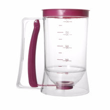 Load image into Gallery viewer, 900ml Cupcake Pancake Batter Dispenser Cream Cake Mix Dispenser Jug Baking Essentials Maker Cooking Tools Funnel Measuring Cup - midtownperfection
