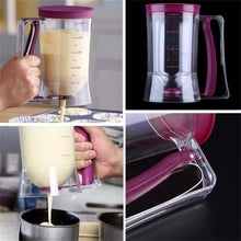 Load image into Gallery viewer, 900ml Cupcake Pancake Batter Dispenser Cream Cake Mix Dispenser Jug Baking Essentials Maker Cooking Tools Funnel Measuring Cup - midtownperfection
