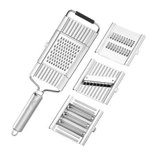 Load image into Gallery viewer, Upgrade Multi-purpose Vegetable Slicer Stainless Steel Grater Cutter Shredders Fruit Potato Peeler Carrot Grater Kitchen Tools - midtownperfection
