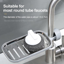 Load image into Gallery viewer, Stainless Steel Faucet Rack Kitchen Tool - midtownperfection
