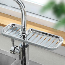 Load image into Gallery viewer, Stainless Steel Faucet Rack Kitchen Tool - midtownperfection
