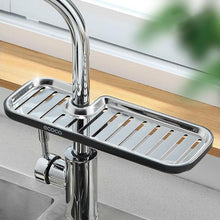 Load image into Gallery viewer, Stainless Steel Faucet Rack Kitchen Tool - midtownperfection
